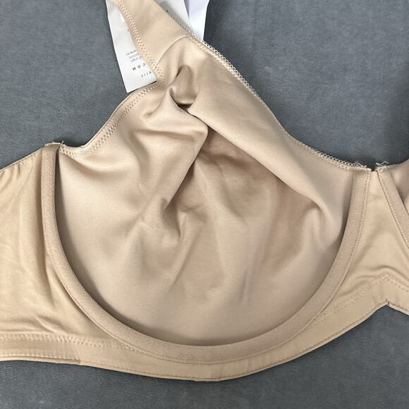 Beauty by BALI Women’s 40DDD Minimizer Underwire Bra DFB115 Smoothing Beige NEW - Picture 6 of 9